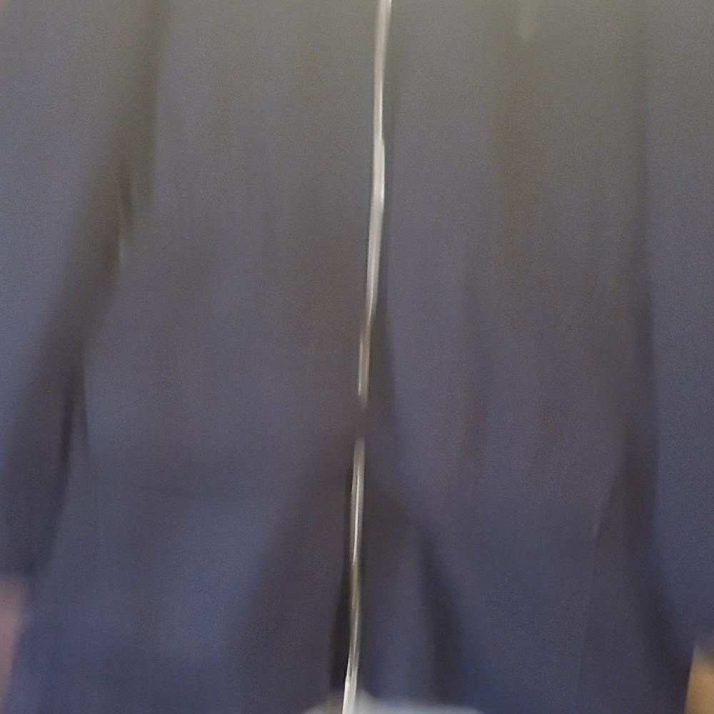 H&M Girls Navy Blue Zip Up Jacket, Medium Weight, Removable Hood, 4 Front Pocket - Picture 5 of 7